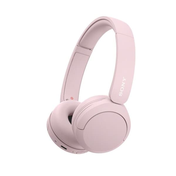 Sony trådlösa Bluetooth-multipoint hörlurar WHCH520 Rosa