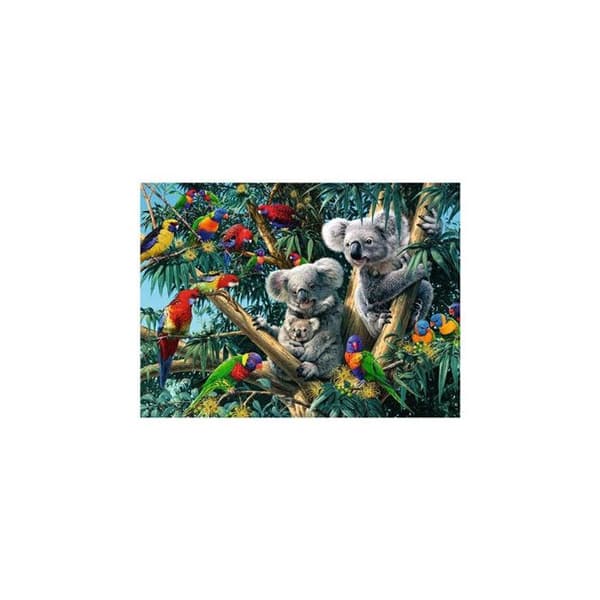 Puzzle 500 brikker Ravensburger Koalaer i træet