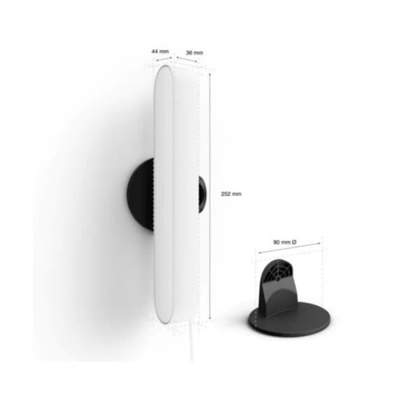 Philips Hue Play Pack x2 - Hvid - LED-kompatibel Bluetooth - Smart lys