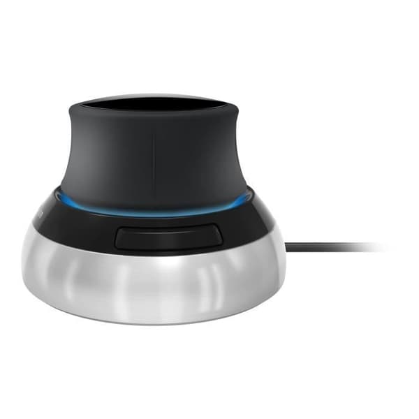 Souris 3D - 3D CONNEXION - SpaceMouse Compact - Kablet - USB - 2 knapper