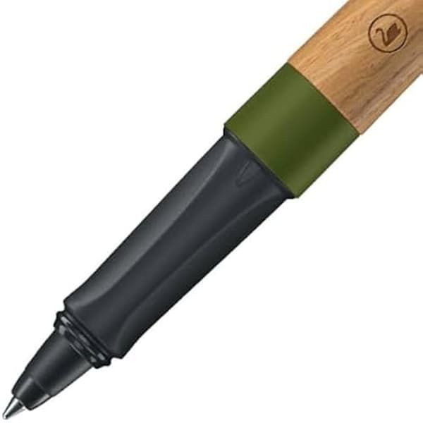 Kuglepen - STABILO - Grow - Genopladelig - Egetræ - Mosgrøn
