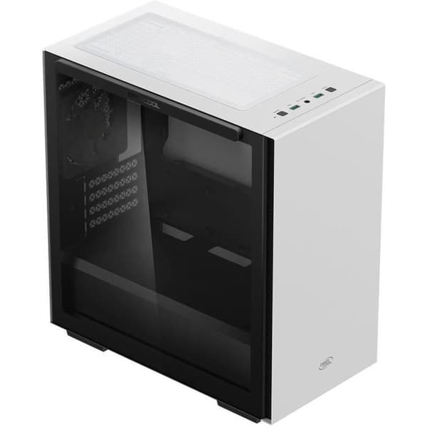 DEEPCOOL Macube 110 Hvid - Kasse uden strømforsyning - Minitårn - Micro-ATX-format