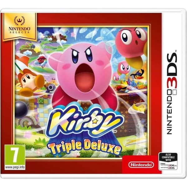 Kirby Triple Deluxe platformspil - Nintendo Selects til DS - Action - 7+