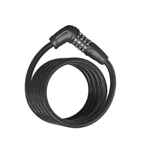 ABUS 6512c Tresor cykellås - 180cm Sort i hærdet stål