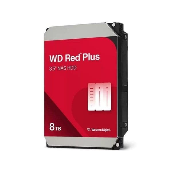 WD Red Plus WD80EFPX - hårddisk