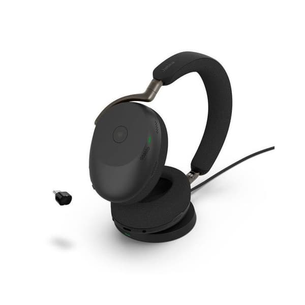 Professionell headset - Jabra - Evolve3 85 MS Stereo USB-C - Adaptiv ANC - Bluetooth 5.3 Multipoint - Batteritid 25h/120h