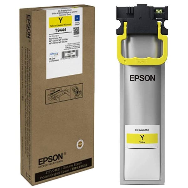 Original Epson T9444 blækpatron - Størrelse L - Gul