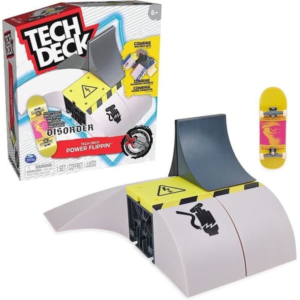 Skate rampe - Tech Deck - X-Connect Park Creator - Høj spænding