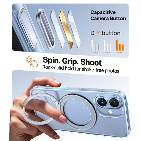 Coque Torras Ostand Pro MagSafe Serie til iPhone 17 - Klar