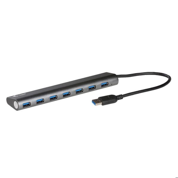 USB-hub - I-TEC - Metall - 7 portar USB 3.0 - Extern - PC, Mac