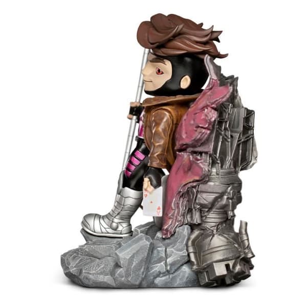 IRON STUDIOS & MINICO X-MEN - GAMBIT FIGUR