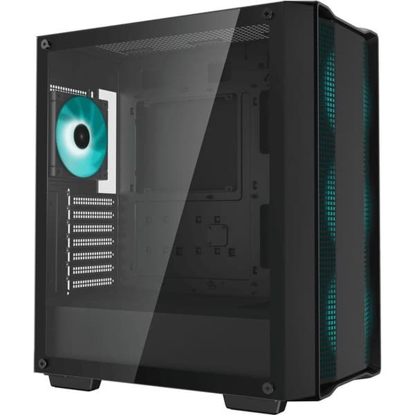 PC kabinet - DEEPCOOL - R-CC560-BKGAA4-G-2 - CC560 V2 - Mellemtower - ATX format - 4 LED blæsere - Sort