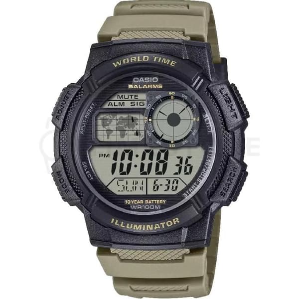 Casio AE-1000W-5AVDF Klocka för män Timeless 45 mm 10 ATM