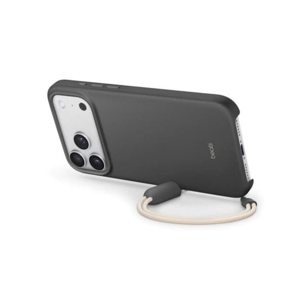 Funda Kickstand Beats MagSafe Kontrol Kamera iPhone 17 Pro Max Granit Grå