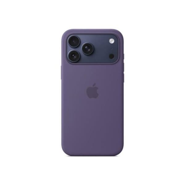 Siliconefodral med MagSafe för iPhone 17 Pro Max – Lila dimma