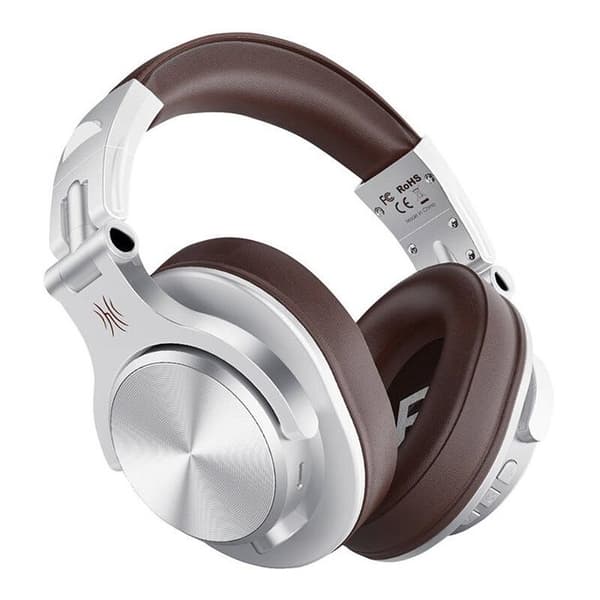 OneOdio - A70 Fusion - Bluetooth-hörlurar - Musik / DJ / Studio (Brun / Silver)