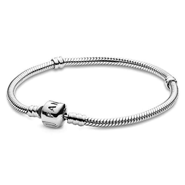 Pandora armband dam Sterling silver 925 orm kedja 19 cm