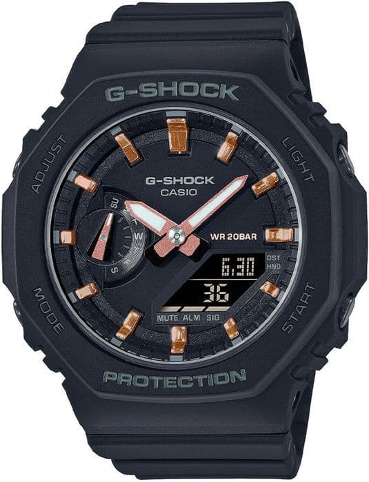 CASIO - G-SHOCK Ur - Stødsikker - Multifunktion - Sort