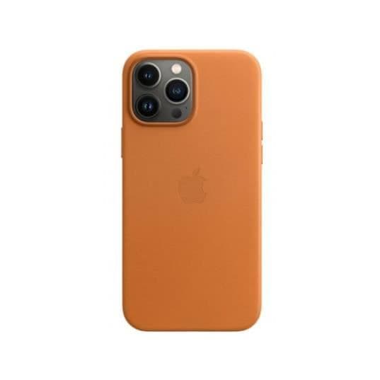 APPLE iPhone 13 Pro Läderfodral med MagSafe - Gyllene Brun