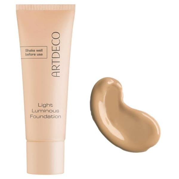 Lysende foundation - ARTDECO - Farve 6 Neutral - 25 ml - Let tekstur - Blålysbeskyttelse