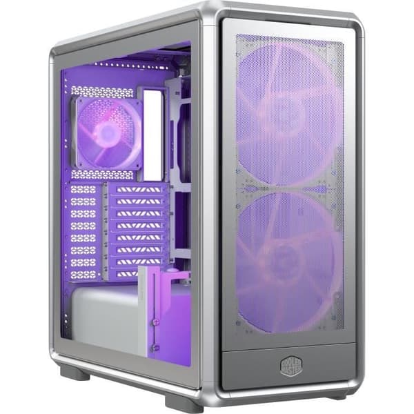 COOLER MASTER - MasterFrame 600 Mesh Silver ARGB - PC-kabinet - Mellemstørrelse