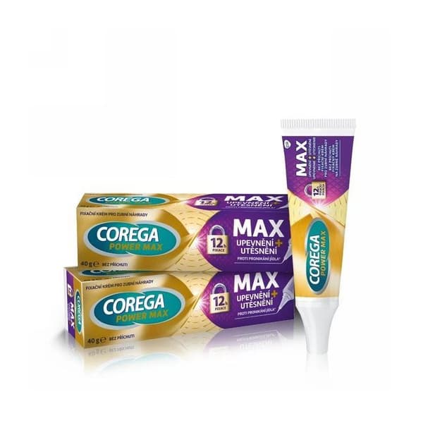 COREGA Fäste max. 2×40 g