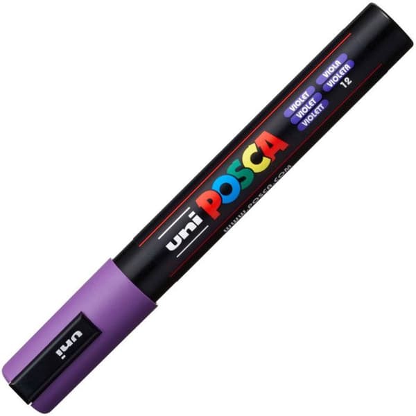 Lilla malermarker - POSCA - Medium konisk spids - Linjebredde 1,8–2,5 mm - Vandbaseret maling