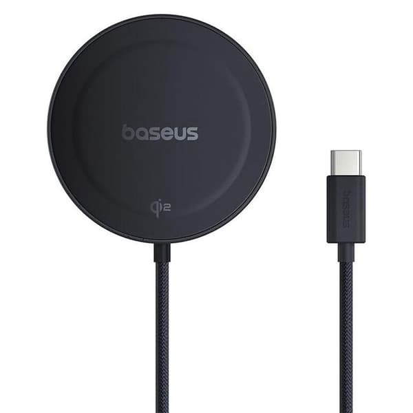 Trådlös laddare - BASEUS - Simple Mini4 - 15W - Typ-C - Universell stöd
