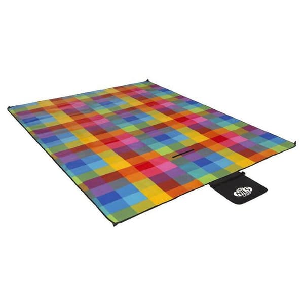 Fleece - Nils - NC2221 - 250 x 200 cm - Multifarvet - Rektangulær - 1,26 kg