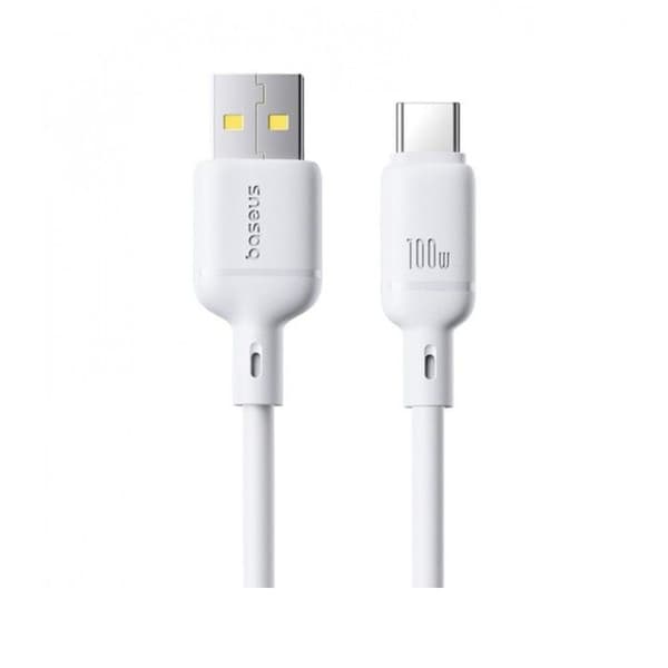 Kabel - BASEUS - Silky Series - USB-A til USB-C - PD 100W - 1 m