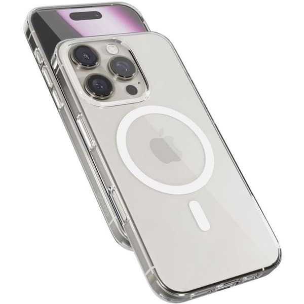 Epico Mag Hero iPhone 16 Pro Cover - Transparent