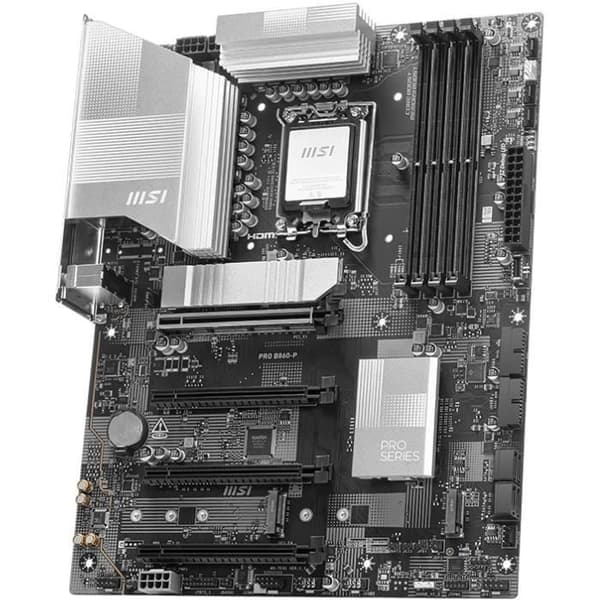 Moderkort - MSI - PRO B860-P Intel B860 LGA 1851 (Socket V1) ATX