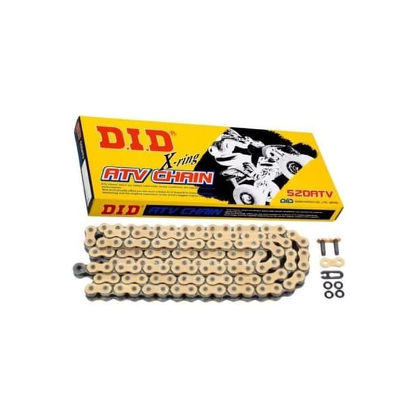 D.I.D 520 ATV2 transmissionskæde guld/sort 94 led