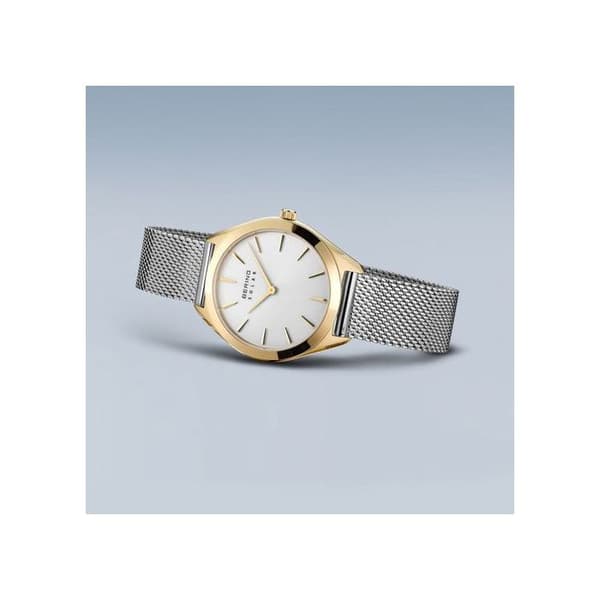 Damklocka BERING 17331-010, silverfärg, klassisk stil.