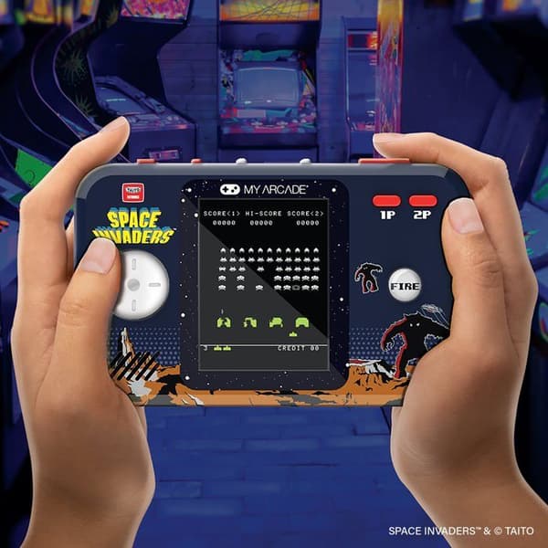 Min Arcade - Pocket Player Space Invaders + Transportfodral