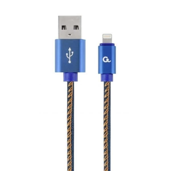 Cabo Lightning - GEMBIRD - CC-USB2J-AMCM-2M-BL - 2 m - USB A - Blå