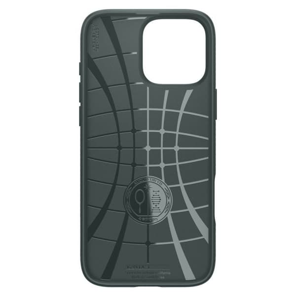 Spigen Liquid Air Cover til iPhone 16 Pro - Abyss Green