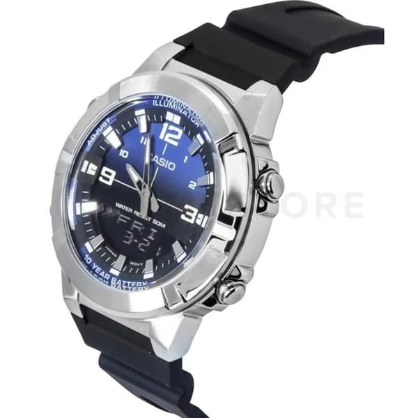 Casio AMW-870A-2AVDF Klocka för män Timeless 44 mm 5 ATM