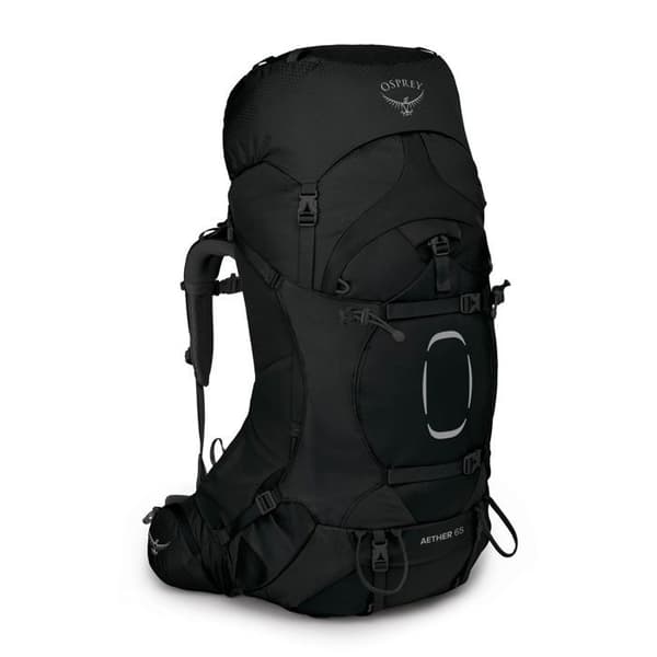 Osprey Sort rygsæk til kvinder og mænd - Aether 65 L / XL 123157