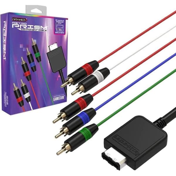 Retrogaming-Retro-Bit Prism GameCube-komponentkabel