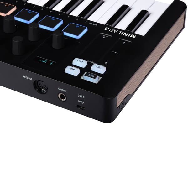 Arturia MiniLab 3 Black Masterkeyboard