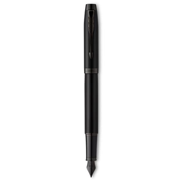 Fountain pen - PARKER - IM - Sort monochrome - Fin spids - Genopladelig