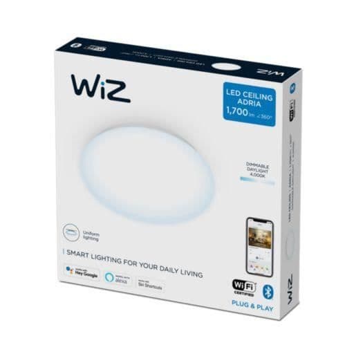 LED-loftlampe - TECHBREY - WiZ Adria - Dæmpbar - WiFi + Bluetooth - 17W - 4000K