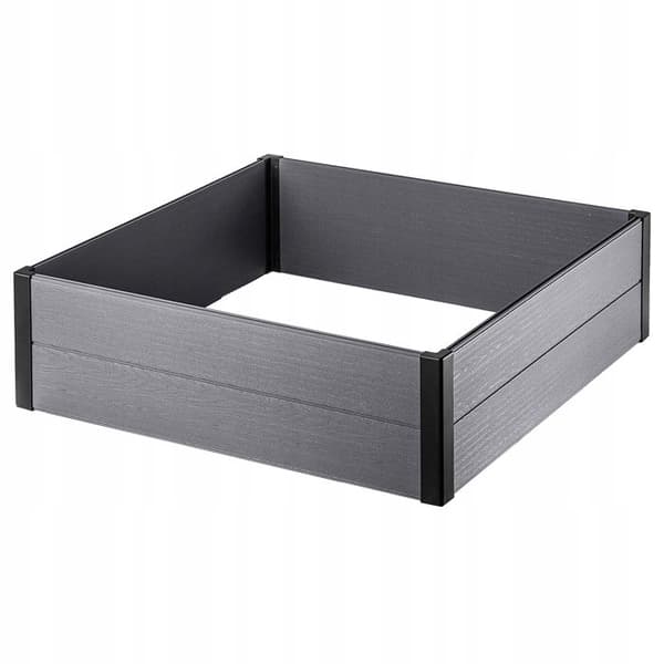 Havekant - KETER - 106 cm - Kompositmateriale - Nem montering - Farve grå
