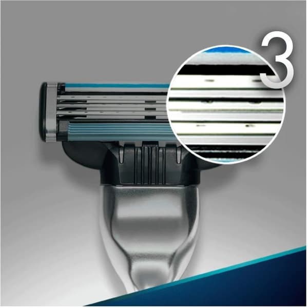 GILLETTE Barbermaskine til mænd Mach3 + 11 Blade