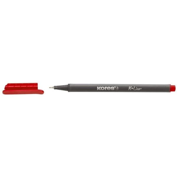 12 Assorterede K-Liner Tuscher 0,4 Mm - Kores