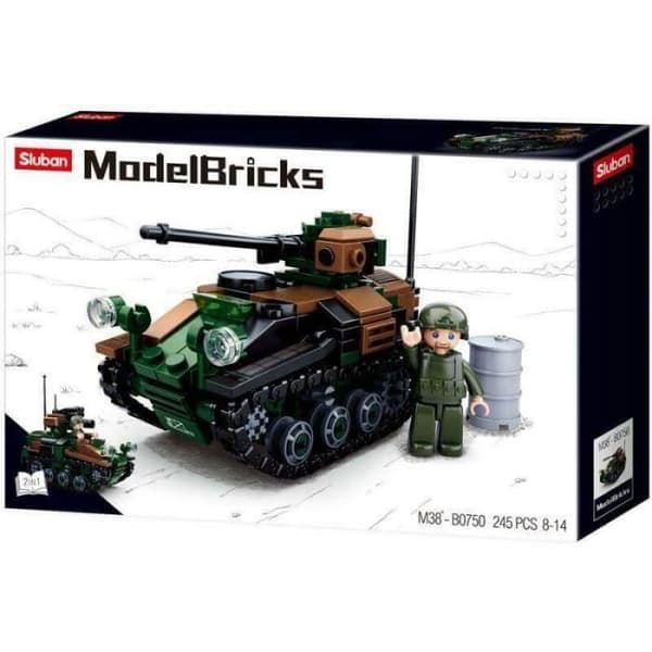 Byggespil - Tank
