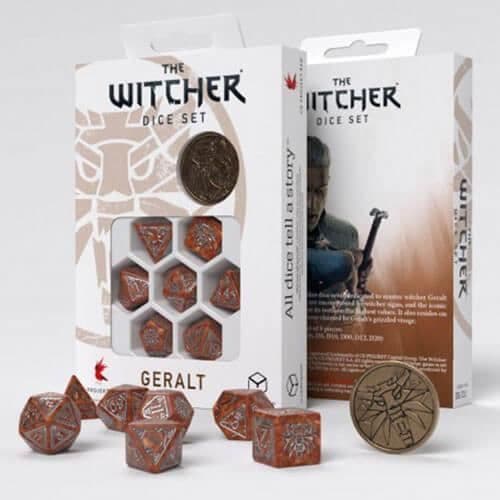 Witcher Terningesæt Geralt - Monstre Dræber
