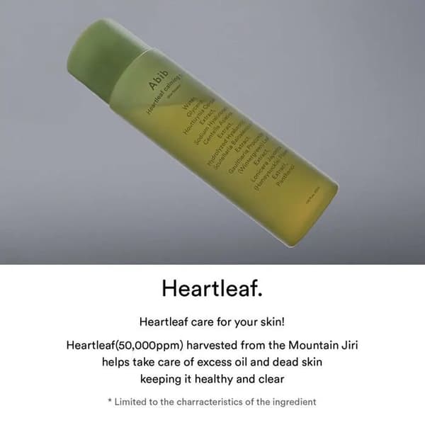 Abib Heartleaf Beroligende Toner 200 ml