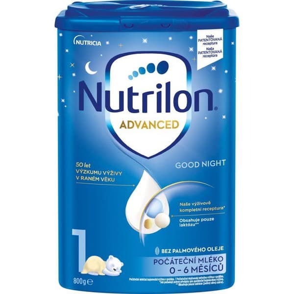 Nutrilon 1 Advanced God Natt barnmat 800 g